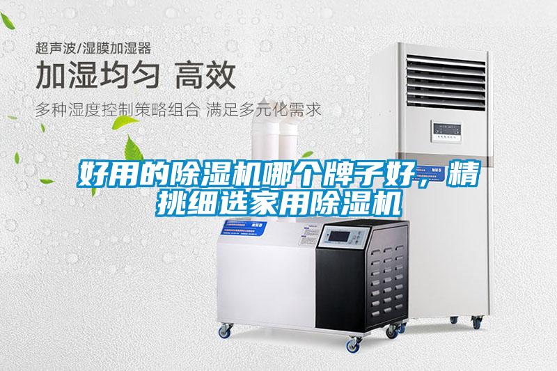 好用的除濕機哪個牌子好，精挑細選家用除濕機