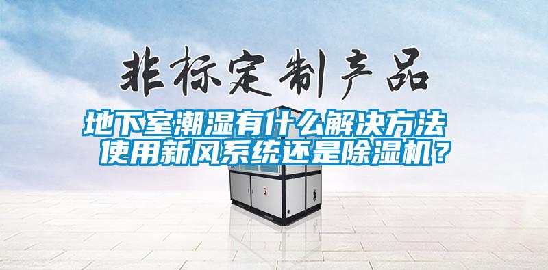 地下室潮濕有什么解決方法 使用新風系統還是除濕機？