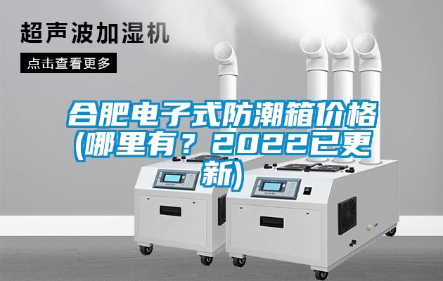 合肥電子式防潮箱價格(哪里有？2022已更新)
