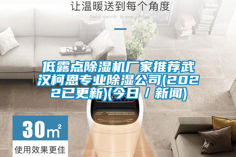 低露點除濕機廠家推薦武漢柯恩專業除濕公司(2022已更新)(今日／新聞)