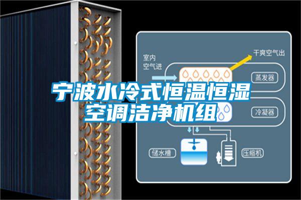 寧波水冷式恒溫恒濕空調潔凈機組