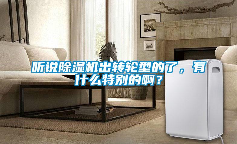 聽說除濕機出轉輪型的了，有什么特別的??？