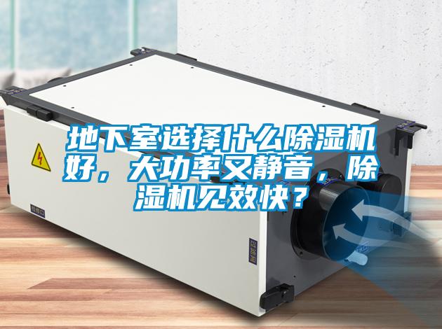 地下室選擇什么除濕機好，大功率又靜音，除濕機見效快？