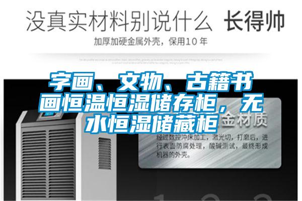字畫、文物、古籍書畫恒溫恒濕儲存柜，無水恒濕儲藏柜