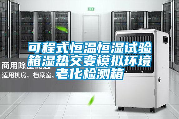 可程式恒溫恒濕試驗箱濕熱交變模擬環境老化檢測箱