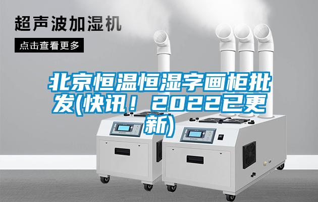 北京恒溫恒濕字畫柜批發(快訊！2022已更新)