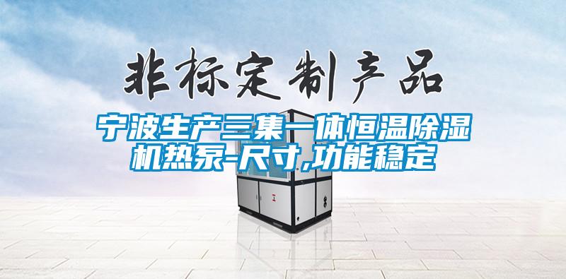 寧波生產三集一體恒溫除濕機熱泵-尺寸,功能穩定