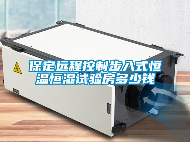 保定遠程控制步入式恒溫恒濕試驗房多少錢