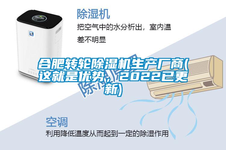 合肥轉輪除濕機生產廠商(這就是優勢，2022已更新)