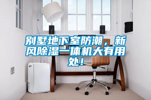 別墅地下室防潮，新風除濕一體機大有用處！