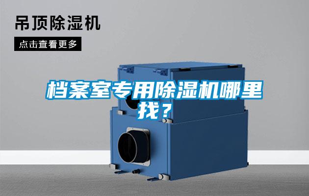 檔案室專用除濕機哪里找？