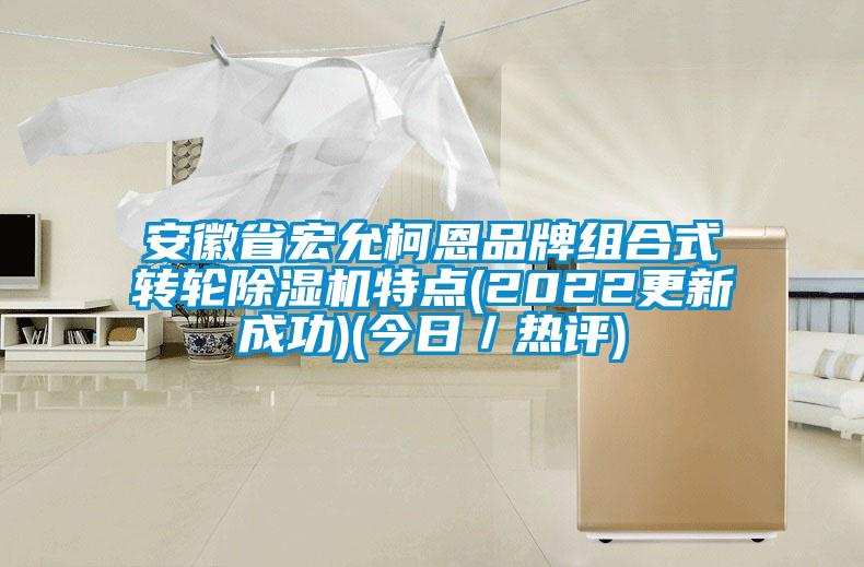 安徽省宏允柯恩品牌組合式轉輪除濕機特點(2022更新成功)(今日／熱評)