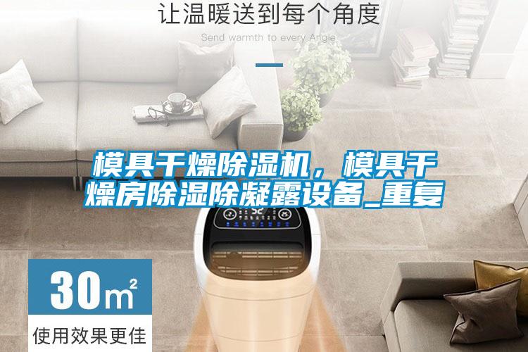模具干燥除濕機，模具干燥房除濕除凝露設備_重復