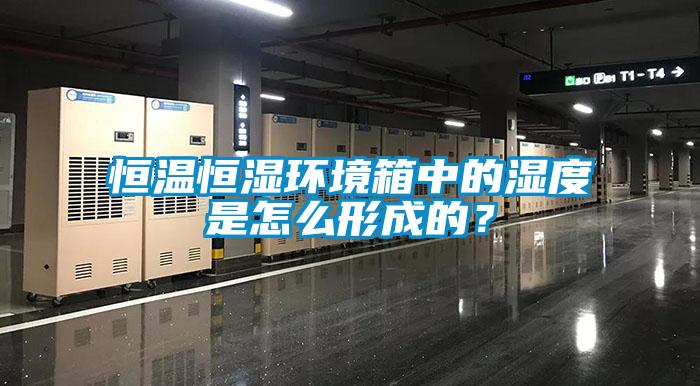 恒溫恒濕環境箱中的濕度是怎么形成的？