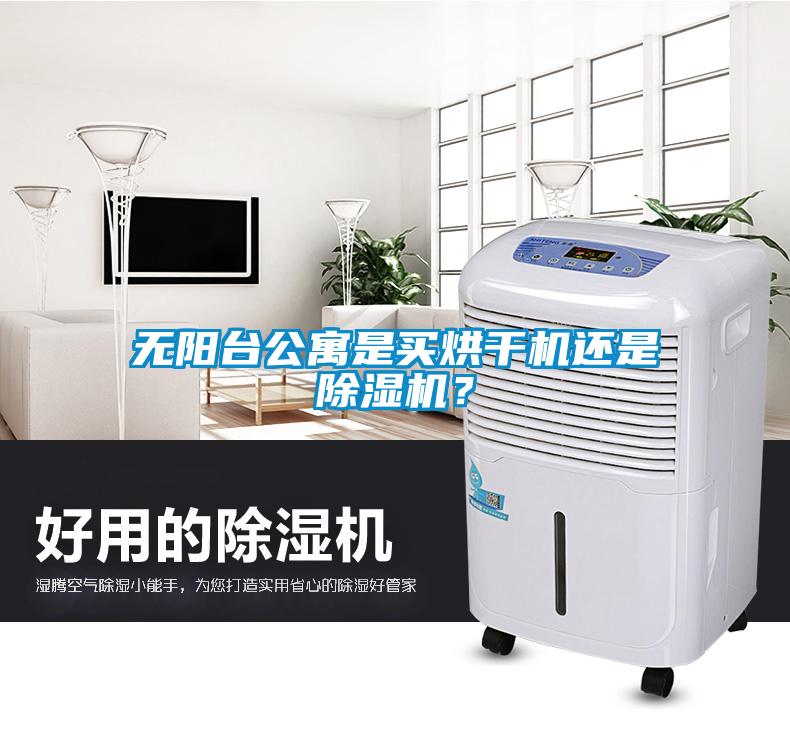 無陽臺公寓是買烘干機還是除濕機？