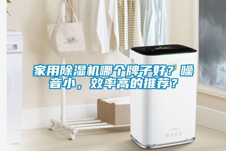 家用除濕機哪個牌子好？噪音小，效率高的推薦？