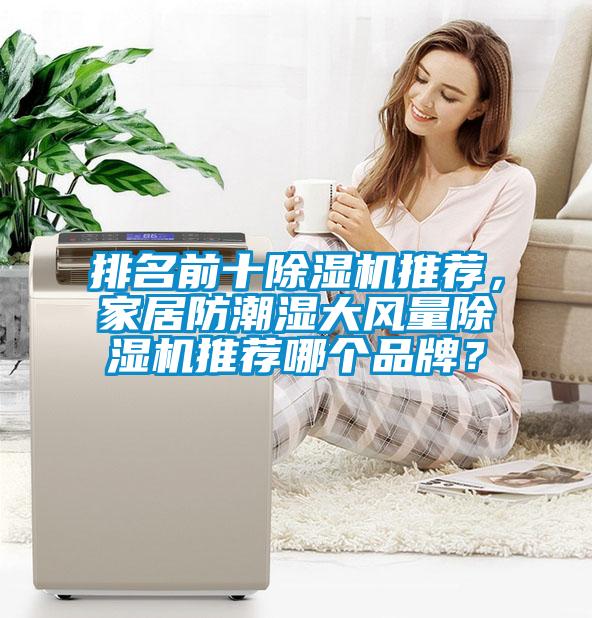 排名前十除濕機推薦，家居防潮濕大風量除濕機推薦哪個品牌？