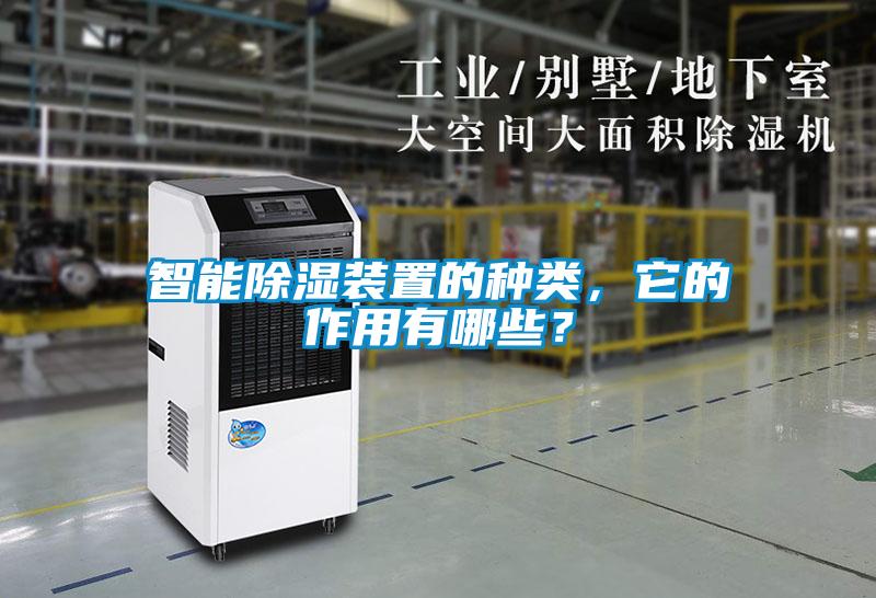 智能除濕裝置的種類，它的作用有哪些？