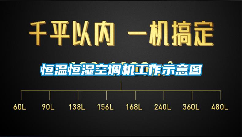 恒溫恒濕空調機工作示意圖