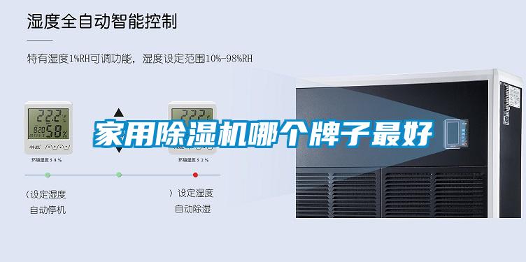 家用除濕機哪個牌子最好
