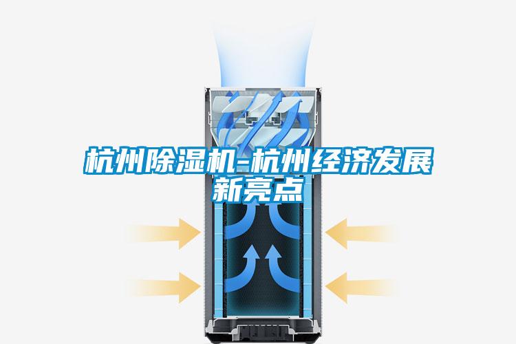 杭州除濕機-杭州經濟發展新亮點
