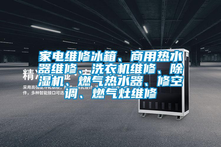 家電維修冰箱、商用熱水器維修、洗衣機維修、除濕機、燃氣熱水器、修空調、燃氣灶維修