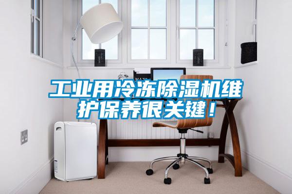 工業用冷凍除濕機維護保養很關鍵！