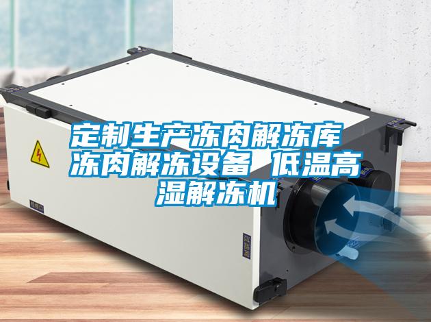 定制生產凍肉解凍庫 凍肉解凍設備 低溫高濕解凍機