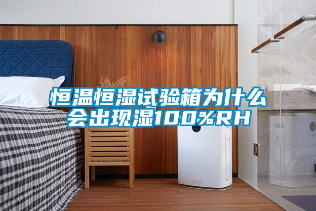 恒溫恒濕試驗箱為什么會出現濕100%RH