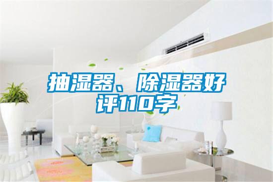 抽濕器、除濕器好評110字