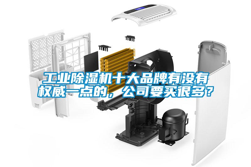 工業除濕機十大品牌有沒有權威一點的，公司要買很多？