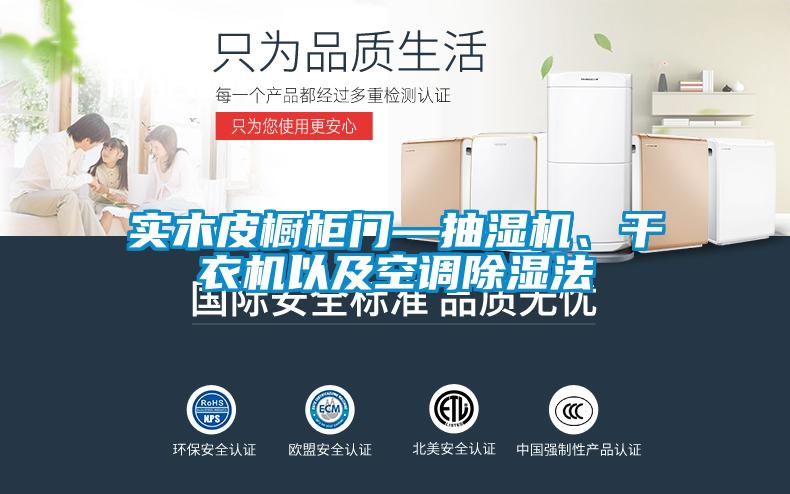 實木皮櫥柜門—抽濕機、干衣機以及空調除濕法