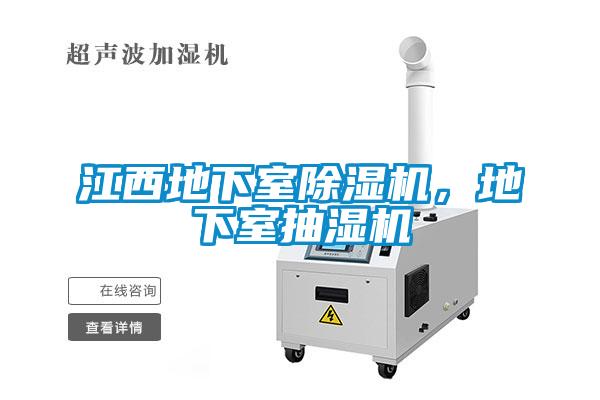 江西地下室除濕機，地下室抽濕機