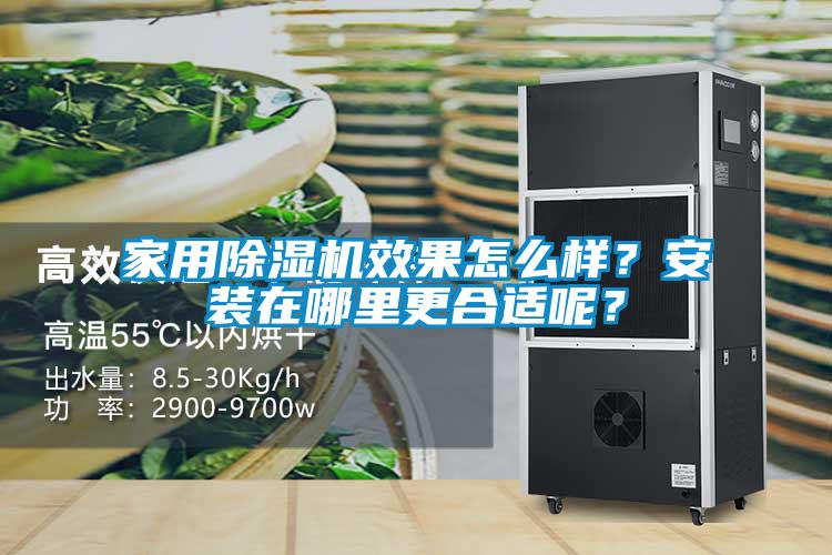 家用除濕機效果怎么樣？安裝在哪里更合適呢？