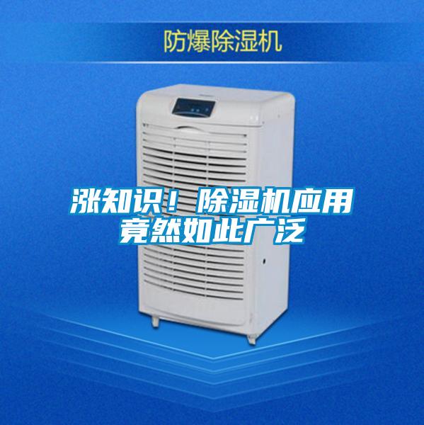 漲知識！除濕機應用竟然如此廣泛