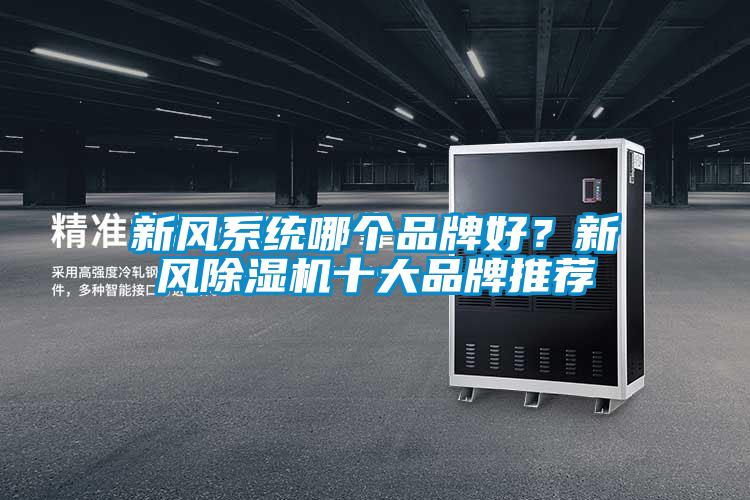 新風系統哪個品牌好？新風除濕機十大品牌推薦