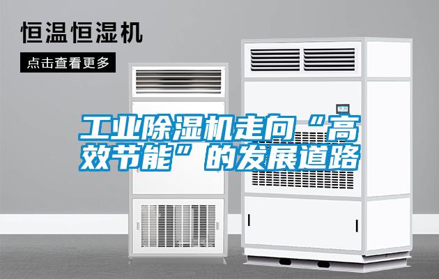 工業除濕機走向“高效節能”的發展道路