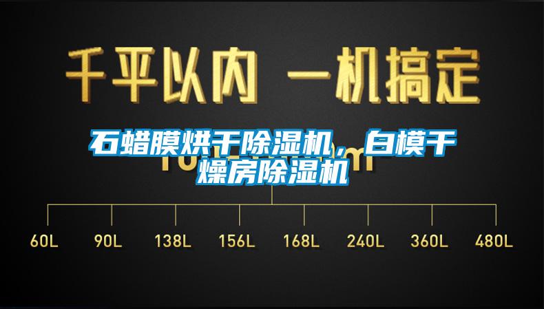 石蠟膜烘干除濕機，白模干燥房除濕機