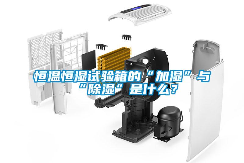 恒溫恒濕試驗箱的“加濕”與“除濕”是什么？