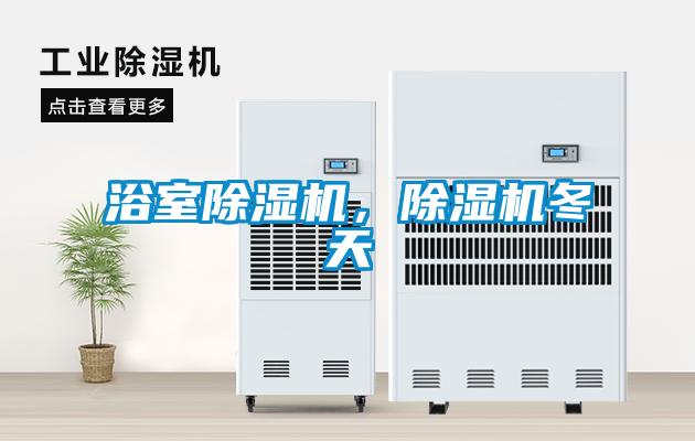 浴室除濕機，除濕機冬天