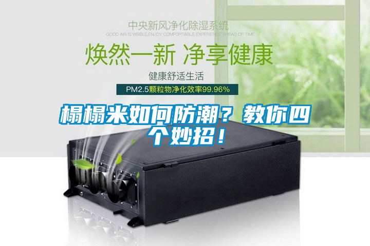 榻榻米如何防潮？教你四個妙招！