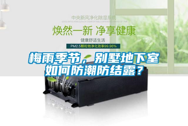 梅雨季節，別墅地下室如何防潮防結露？