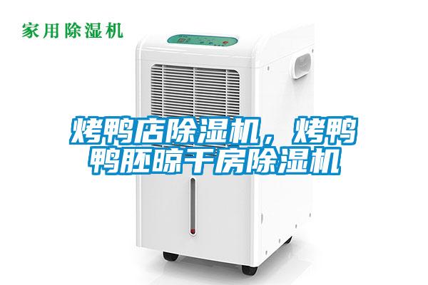 烤鴨店除濕機，烤鴨鴨胚晾干房除濕機