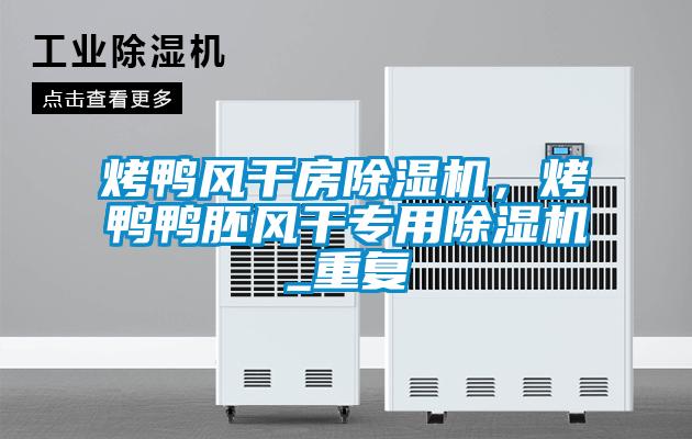 烤鴨風干房除濕機，烤鴨鴨胚風干專用除濕機_重復