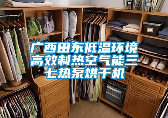廣西田東低溫環境高效制熱空氣能三七熱泵烘干機