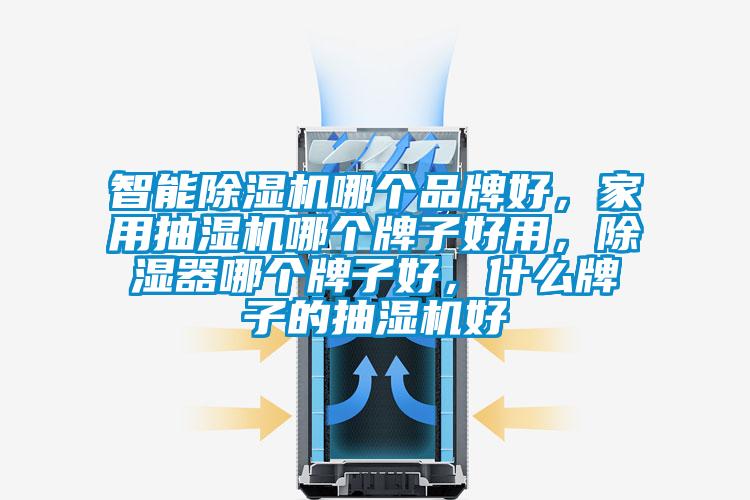 智能除濕機哪個品牌好，家用抽濕機哪個牌子好用，除濕器哪個牌子好，什么牌子的抽濕機好
