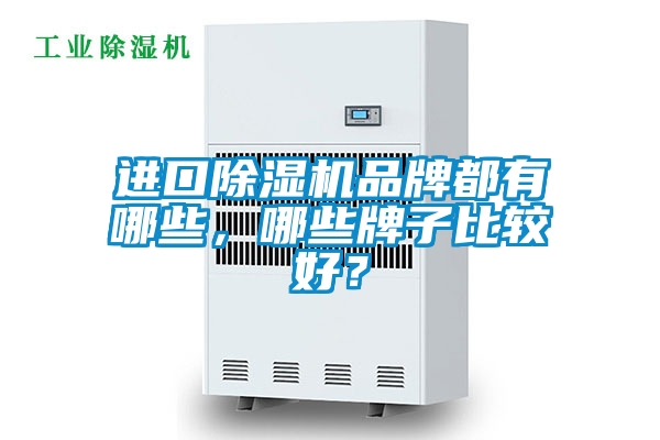 進口除濕機品牌都有哪些，哪些牌子比較好？