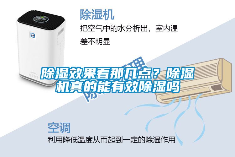 除濕效果看那幾點？除濕機真的能有效除濕嗎