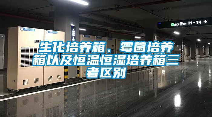 生化培養箱、霉菌培養箱以及恒溫恒濕培養箱三者區別