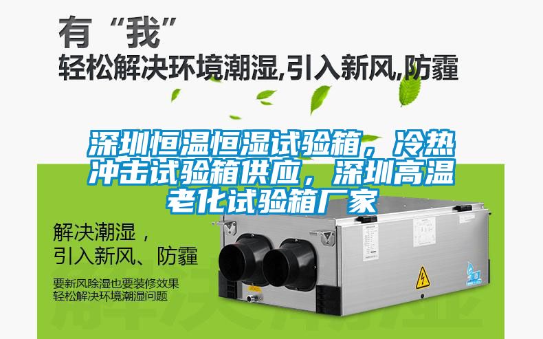 深圳恒溫恒濕試驗箱，冷熱沖擊試驗箱供應，深圳高溫老化試驗箱廠家